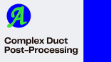 azore cfd tutorials complex duct post processing
