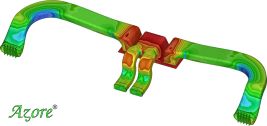 cfd model of an automobile duct