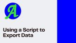 azore cfd tutorial using script to export data